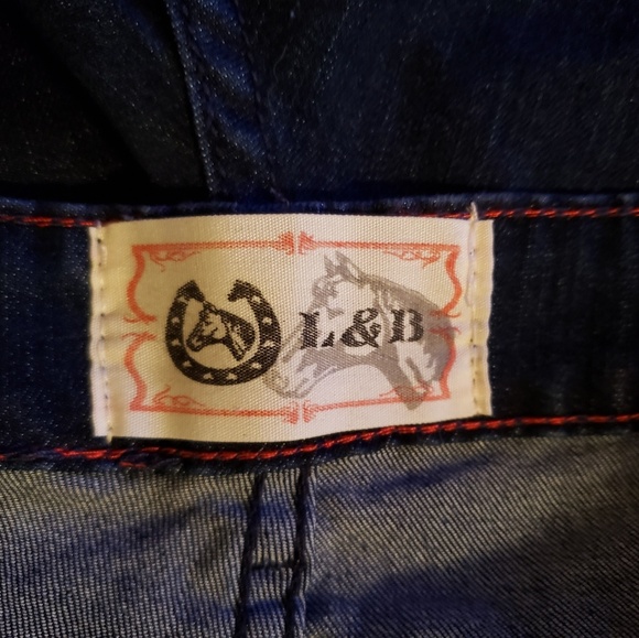 L&B plus size distressed jeans - Picture 6 of 7